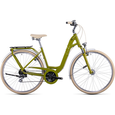Bicicleta de paseo CUBE ELLA RIDE Verde 2022 0